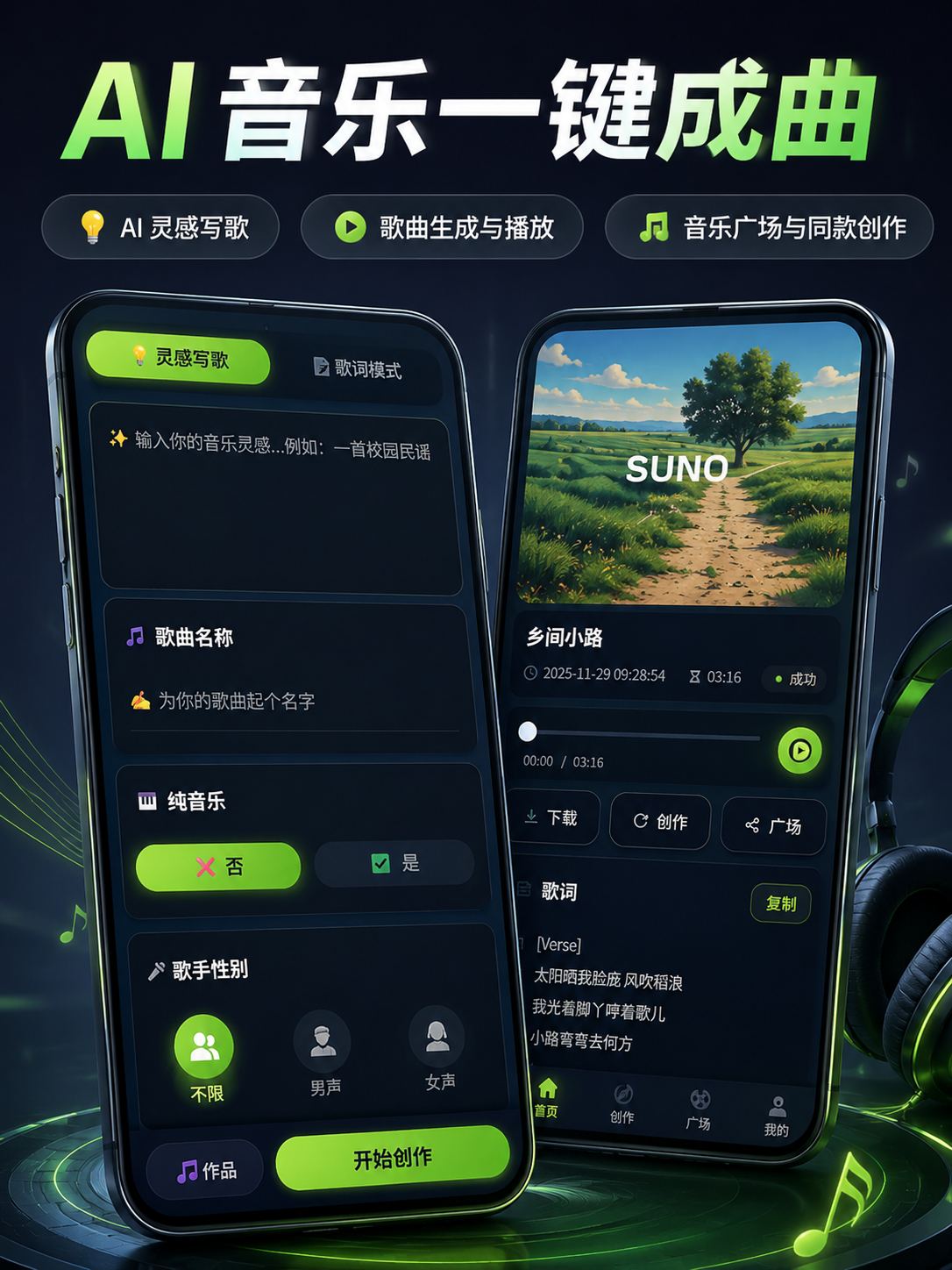 AI音乐一键成曲：不是会写歌的人才需要，它解决的是“灵感落不了地”